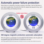 Decorazioni da scrivania per soggiorno Globo a levitazione magnetica con luce a LED, AU Plug, US Plug, EU Plug, UK Plug