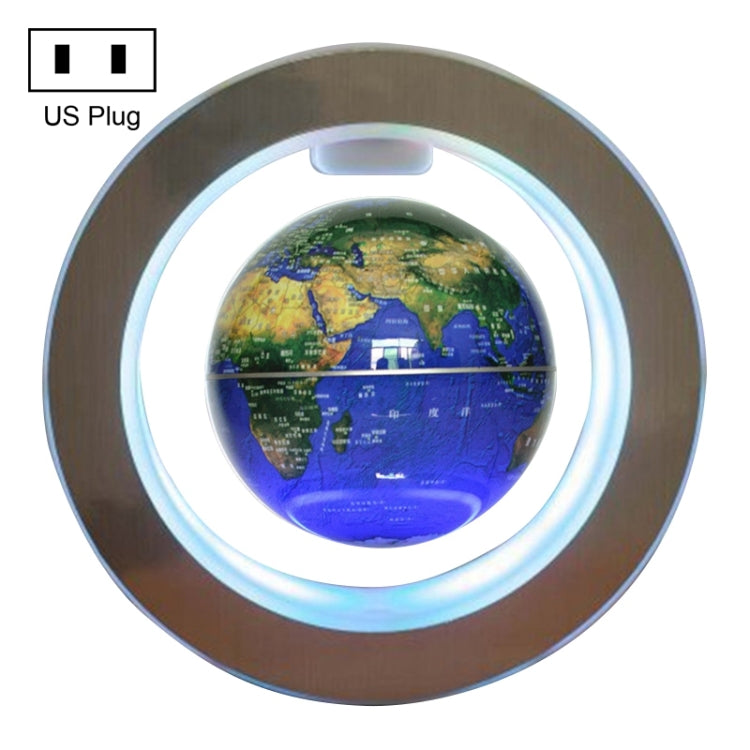 Decorazioni da scrivania per soggiorno Globo a levitazione magnetica con luce a LED, AU Plug, US Plug, EU Plug, UK Plug