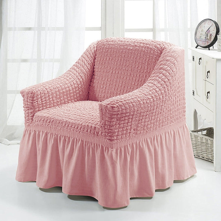 Copridivano stile gonna a copertura totale elastica universale Four Seasons, dimensioni: singolo S 90-140 cm