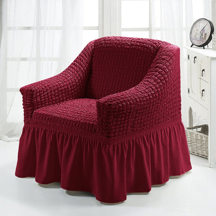 Copridivano stile gonna a copertura totale elastica universale Four Seasons, dimensioni: singolo S 90-140 cm