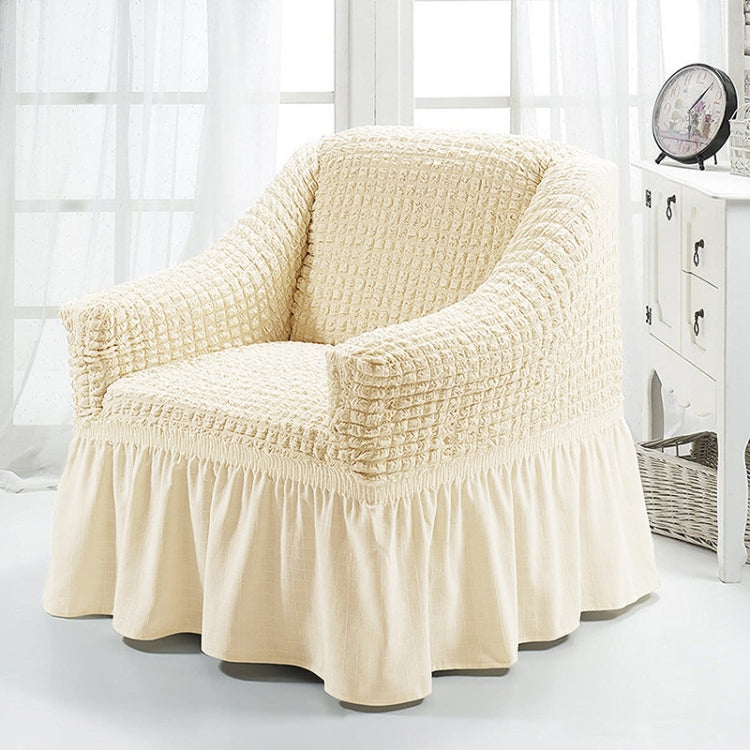 Copridivano stile gonna a copertura totale elastica universale Four Seasons, dimensioni: singolo S 90-140 cm
