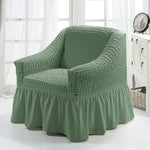 Copridivano stile gonna a copertura totale elastica universale Four Seasons, dimensioni: singolo S 90-140 cm