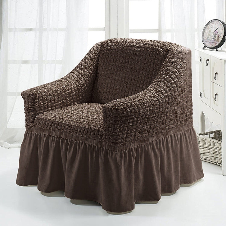 Copridivano stile gonna a copertura totale elastica universale Four Seasons, dimensioni: singolo S 90-140 cm