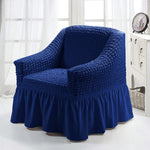 Copridivano stile gonna a copertura totale elastica universale Four Seasons, dimensioni: singolo S 90-140 cm