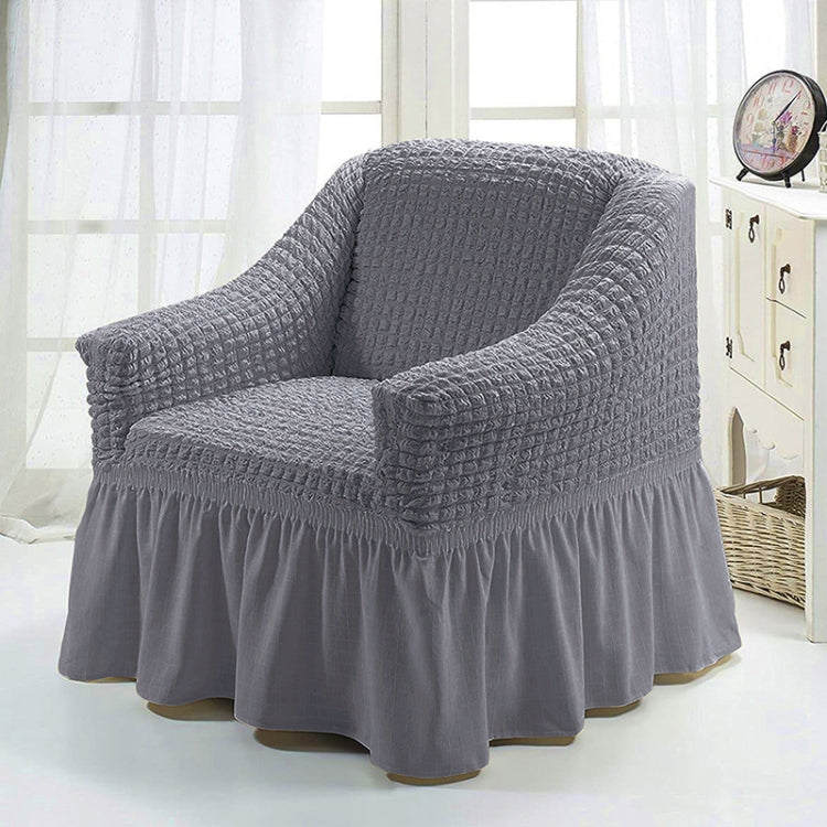 Copridivano stile gonna a copertura totale elastica universale Four Seasons, dimensioni: singolo S 90-140 cm