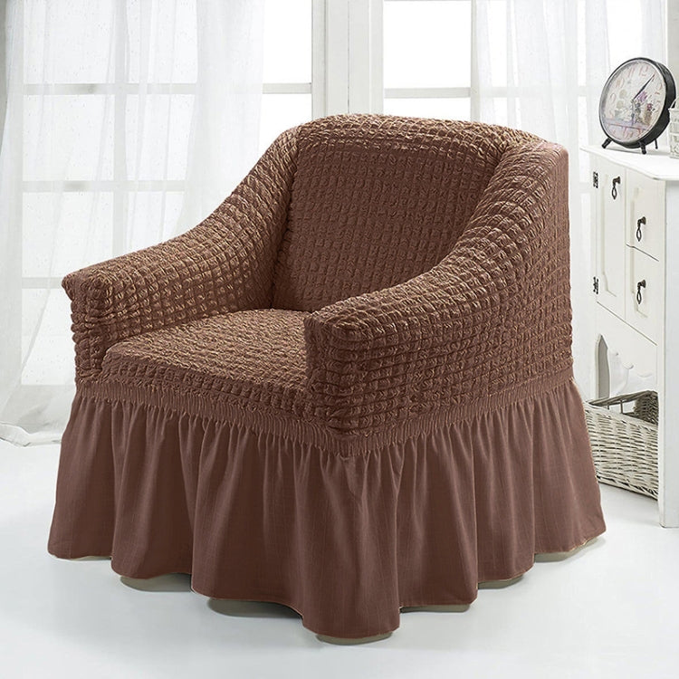Copridivano stile gonna a copertura totale elastica universale Four Seasons, dimensioni: singolo S 90-140 cm
