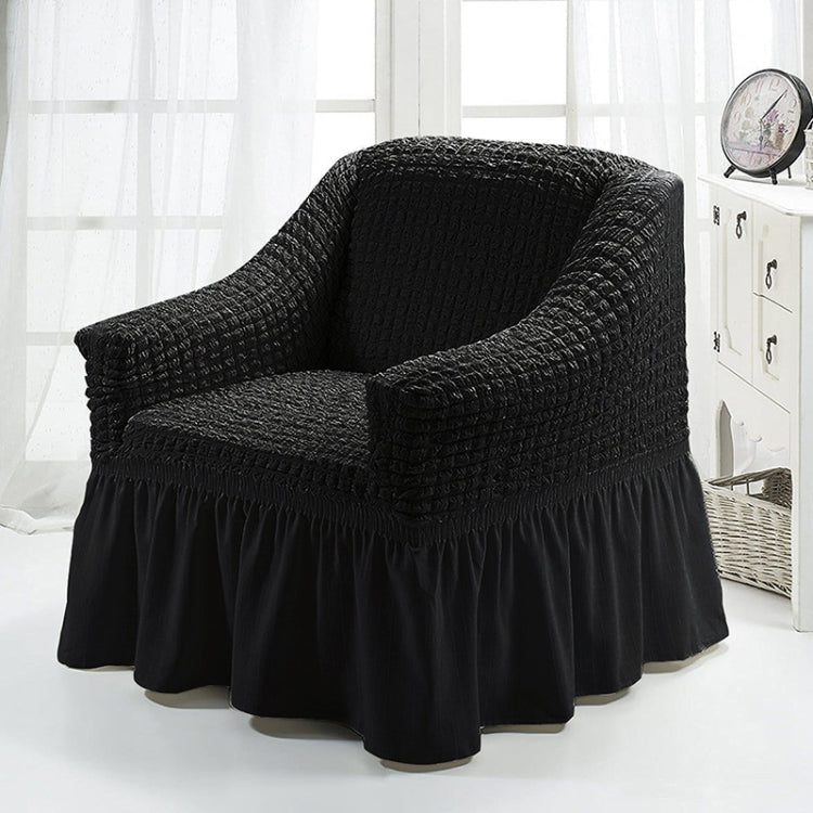 Copridivano stile gonna a copertura totale elastica universale Four Seasons, dimensioni: singolo S 90-140 cm