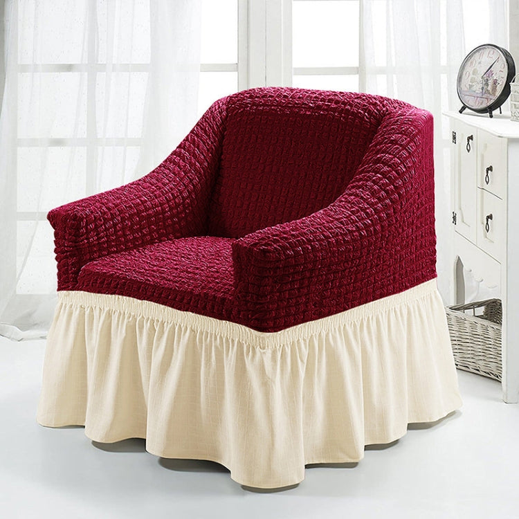 Copridivano stile gonna a copertura totale elastica universale Four Seasons, dimensioni: singolo S 90-140 cm