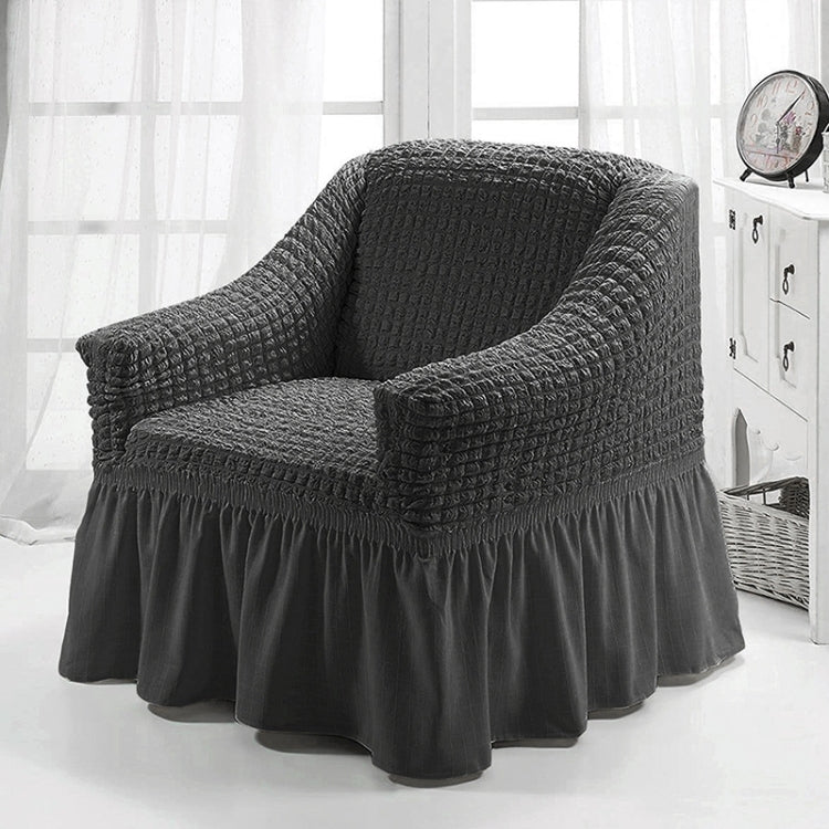 Copridivano stile gonna a copertura totale elastica universale Four Seasons, dimensioni: singolo S 90-140 cm