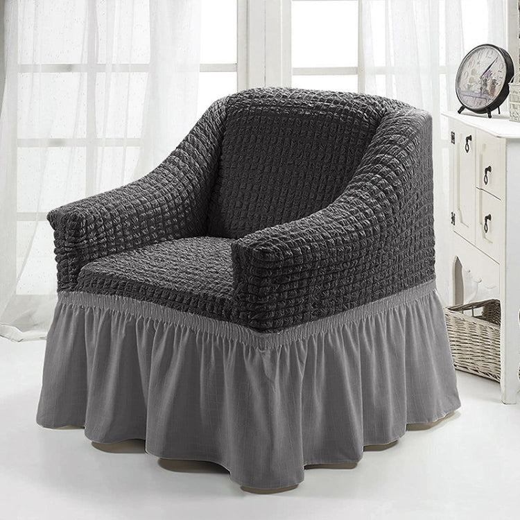 Copridivano stile gonna a copertura totale elastica universale Four Seasons, dimensioni: singolo S 90-140 cm