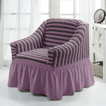 Copridivano stile gonna a copertura totale elastica universale Four Seasons, dimensioni: singolo S 90-140 cm