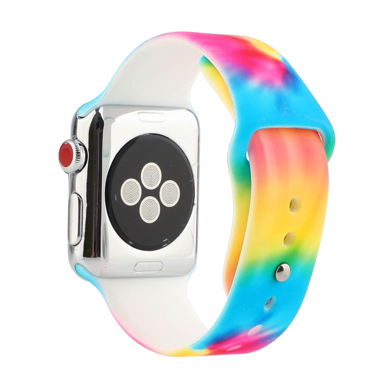 Cinturino in silicone verniciato per Apple Watch
