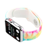 Cinturino in silicone verniciato per Apple Watch