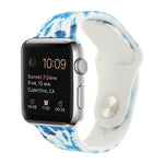 Cinturino in silicone verniciato per Apple Watch