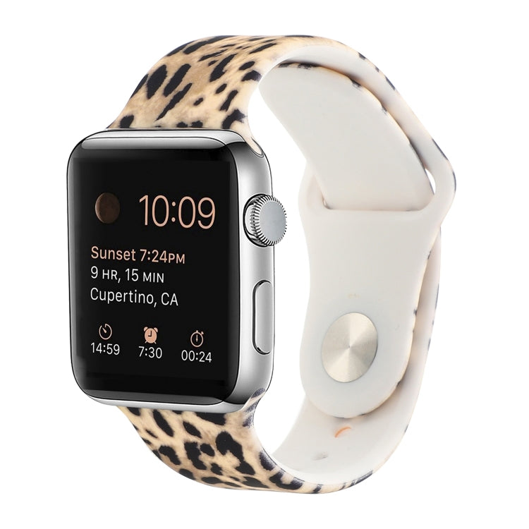 Cinturino in silicone verniciato per Apple Watch