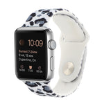 Cinturino in silicone verniciato per Apple Watch