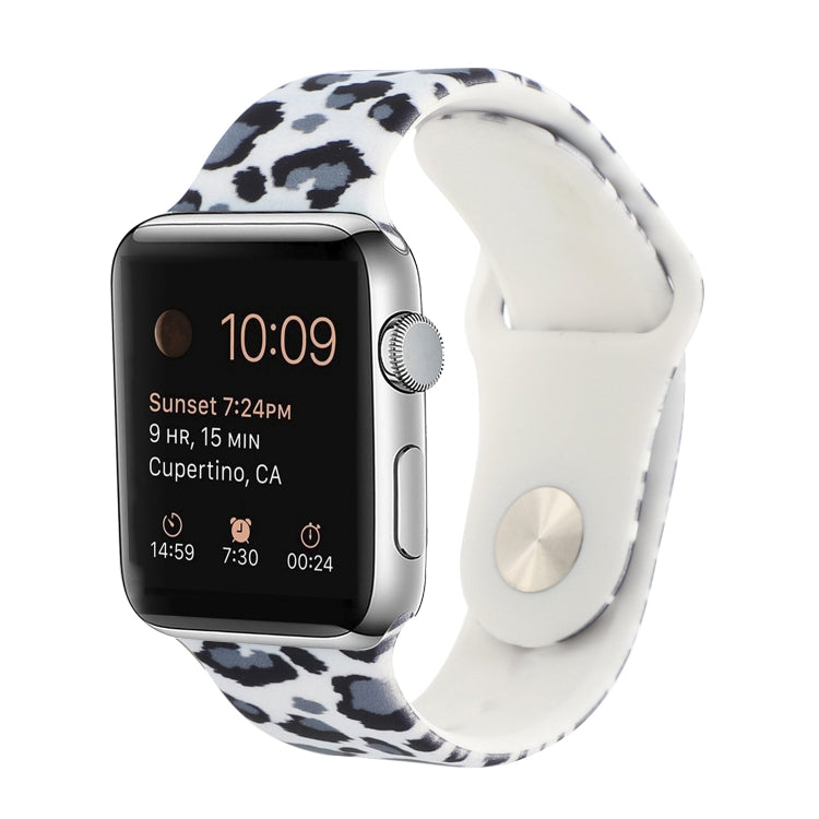 Cinturino in silicone verniciato per Apple Watch