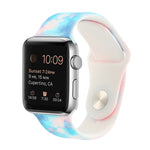 Cinturino in silicone verniciato per Apple Watch