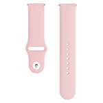 Per Galaxy Watch Active 2 Smart Watch cinturino da polso in silicone tinta unita, L, S