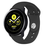 Per Galaxy Watch Active 2 Smart Watch cinturino da polso in silicone tinta unita, L, S