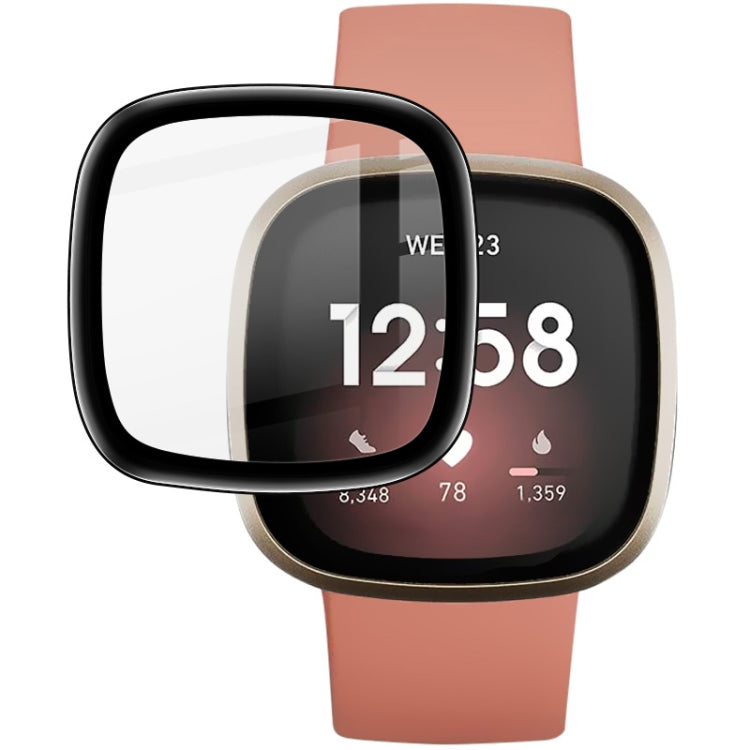Pellicola protettiva plexiglass HD per Fitbit Versa 3 e Sense