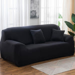 Copridivano antiscivolo a copertura totale elastica in tinta unita Four Seasons