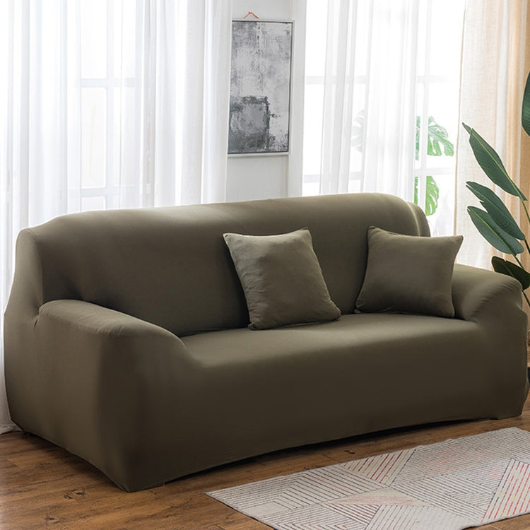 Copridivano antiscivolo a copertura totale elastica in tinta unita Four Seasons