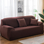 Copridivano antiscivolo a copertura totale elastica in tinta unita Four Seasons