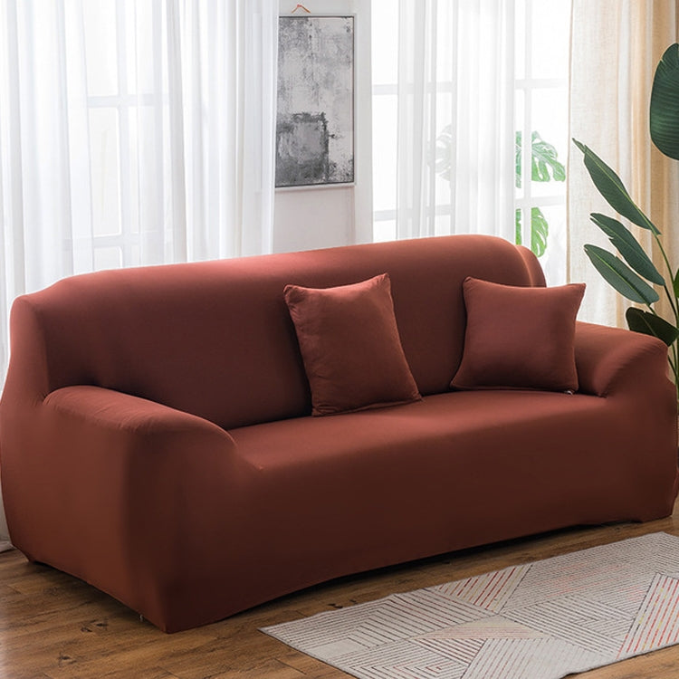 Copridivano antiscivolo a copertura totale elastica in tinta unita Four Seasons