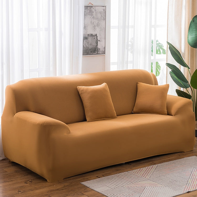 Copridivano antiscivolo a copertura totale elastica in tinta unita Four Seasons