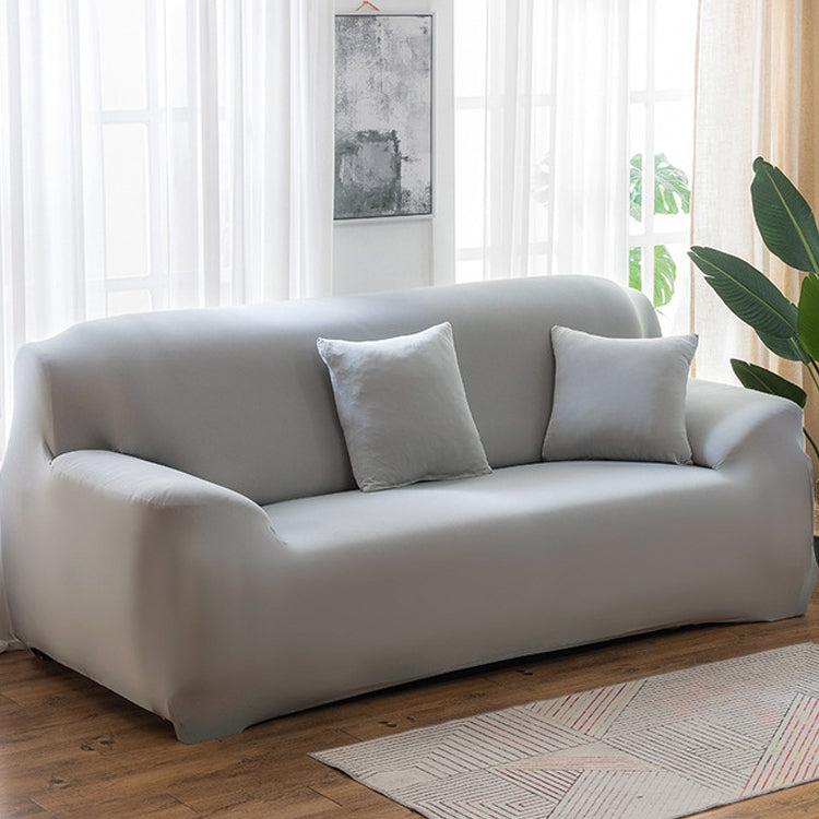 Copridivano antiscivolo a copertura totale elastica in tinta unita Four Seasons