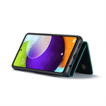 DG.MING M2 Series 3-Fold Multi Card Bag + Cover posteriore magnetica Custodia antiurto con funzione portafoglio e supporto, For Samsung Galaxy A02s, For Samsung Galaxy A32 5G, For Samsung Galaxy A42 5G, For Samsung Galaxy A52 5G / 4G                   ...