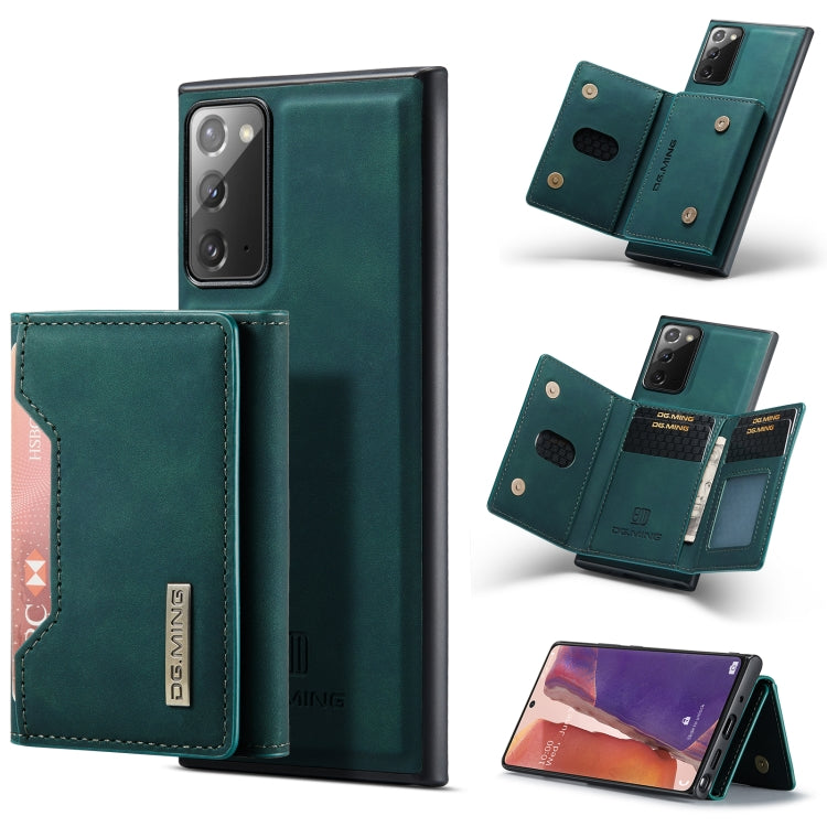 DG.MING M2 Series 3-Fold Multi Card Bag + Cover posteriore magnetica Custodia antiurto con funzione portafoglio e supporto, For Samsung Galaxy A02s, For Samsung Galaxy A32 5G, For Samsung Galaxy A42 5G, For Samsung Galaxy A52 5G / 4G                   ...