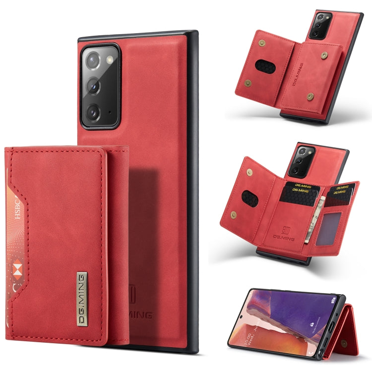 DG.MING M2 Series 3-Fold Multi Card Bag + Cover posteriore magnetica Custodia antiurto con funzione portafoglio e supporto, For Samsung Galaxy A02s, For Samsung Galaxy A32 5G, For Samsung Galaxy A42 5G, For Samsung Galaxy A52 5G / 4G                   ...