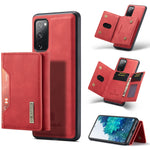 DG.MING M2 Series 3-Fold Multi Card Bag + Cover posteriore magnetica Custodia antiurto con funzione portafoglio e supporto, For Samsung Galaxy A02s, For Samsung Galaxy A32 5G, For Samsung Galaxy A42 5G, For Samsung Galaxy A52 5G / 4G                   ...