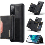 DG.MING M2 Series 3-Fold Multi Card Bag + Cover posteriore magnetica Custodia antiurto con funzione portafoglio e supporto, For Samsung Galaxy A02s, For Samsung Galaxy A32 5G, For Samsung Galaxy A42 5G, For Samsung Galaxy A52 5G / 4G                   ...