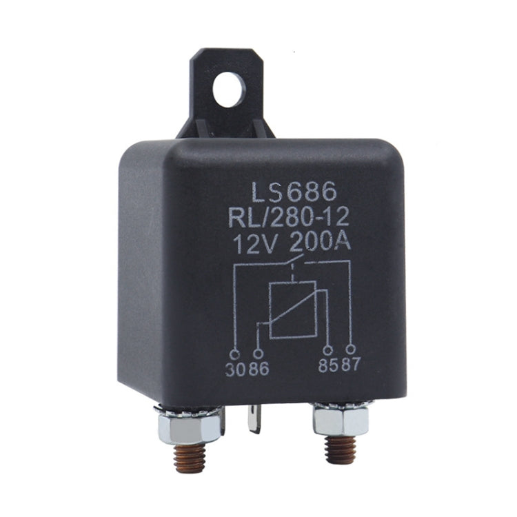 Relè di avvio modificato RV da 200 A, 12V 1.8W Continuous Type, 12V 4.8W Start Type, 24V 1.8W Continuous Type, 24V 4.8W Start Type