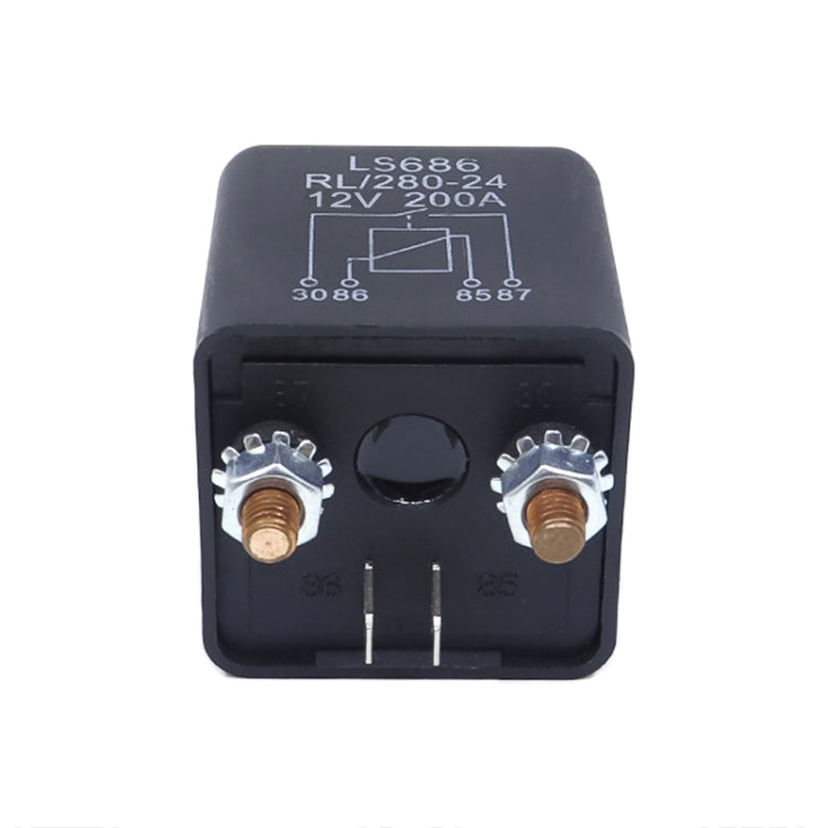 Relè di avvio modificato RV da 200 A, 12V 1.8W Continuous Type, 12V 4.8W Start Type, 24V 1.8W Continuous Type, 24V 4.8W Start Type