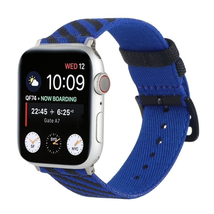 Cinturino di ricambio in nylon con cinturino singolo per Apple Watch Series, 7 41mm / 6 & SE & 5 & 4 40mm / 3 & 2 & 1 38mm, 7 45mm / 6 & SE & 5 & 4 44mm / 3 & 2 & 1 42mm