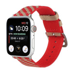 Cinturino di ricambio in nylon con cinturino singolo per Apple Watch Series, 7 41mm / 6 & SE & 5 & 4 40mm / 3 & 2 & 1 38mm, 7 45mm / 6 & SE & 5 & 4 44mm / 3 & 2 & 1 42mm