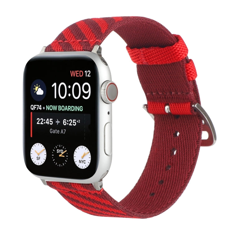 Cinturino di ricambio in nylon con cinturino singolo per Apple Watch Series, 7 41mm / 6 & SE & 5 & 4 40mm / 3 & 2 & 1 38mm, 7 45mm / 6 & SE & 5 & 4 44mm / 3 & 2 & 1 42mm