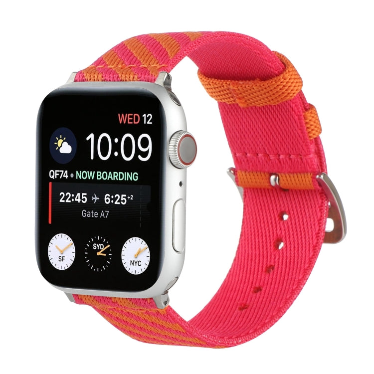 Cinturino di ricambio in nylon con cinturino singolo per Apple Watch Series, 7 41mm / 6 & SE & 5 & 4 40mm / 3 & 2 & 1 38mm, 7 45mm / 6 & SE & 5 & 4 44mm / 3 & 2 & 1 42mm