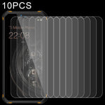 10 pellicole in vetro temperato da 0,26 mm 9H 2,5D, For Oukitel OKT1 (10 PCS), For Oukitel Bison 2021 F150 (10 PCS), For Oukitel WP13 / WP13 5G (10 PCS), For Oukitel WP15 (10 PCS), For Cubot KingKong 7 (10 PCS)