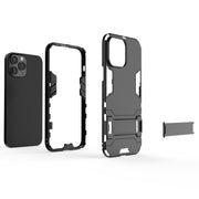 Custodia protettiva antiurto per PC + TPU con supporto invisibile, For iPhone 13 mini, For iPhone 13, For iPhone 13 Pro, For iPhone 13 Pro Max