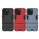 Custodia TPU antiurto con supporto per iPhone 13