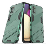 Punk Armor 2 in 1 PC + custodia antiurto in TPU con supporto invisibile, For Samsung Galaxy A03s EU Version