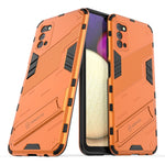 Punk Armor 2 in 1 PC + custodia antiurto in TPU con supporto invisibile, For Samsung Galaxy A03s EU Version