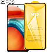 25 pellicole in vetro temperato a schermo intero con colla piena 9D, For Xiaomi Poco X3 GT / Poco X3 Pro (25 PCS), For Xiaomi Poco F3 GT (25 PCS)
