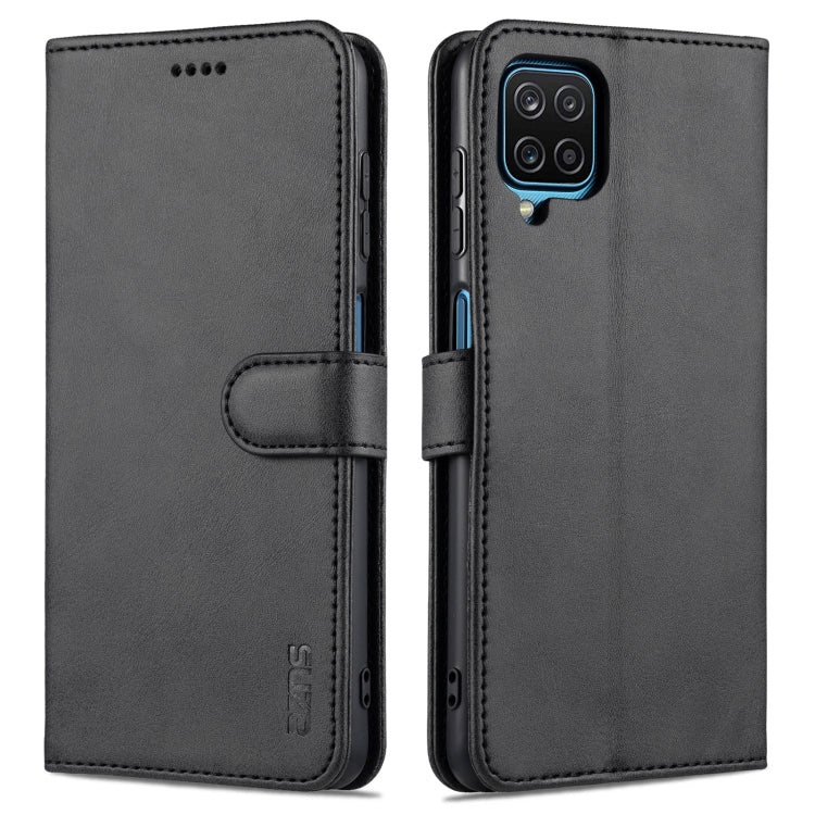 AZNS Skin Feel Calf Texture Custodia in pelle con apertura orizzontale con slot per carte, supporto e portafoglio, For Samsung Galaxy M62 / F62, For Samsung Galaxy Note10+, For Samsung Galaxy Note20, For Samsung Galaxy Note20 Ultra