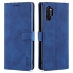 AZNS Skin Feel Calf Texture Custodia in pelle con apertura orizzontale con slot per carte, supporto e portafoglio, For Samsung Galaxy M62 / F62, For Samsung Galaxy Note10+, For Samsung Galaxy Note20, For Samsung Galaxy Note20 Ultra